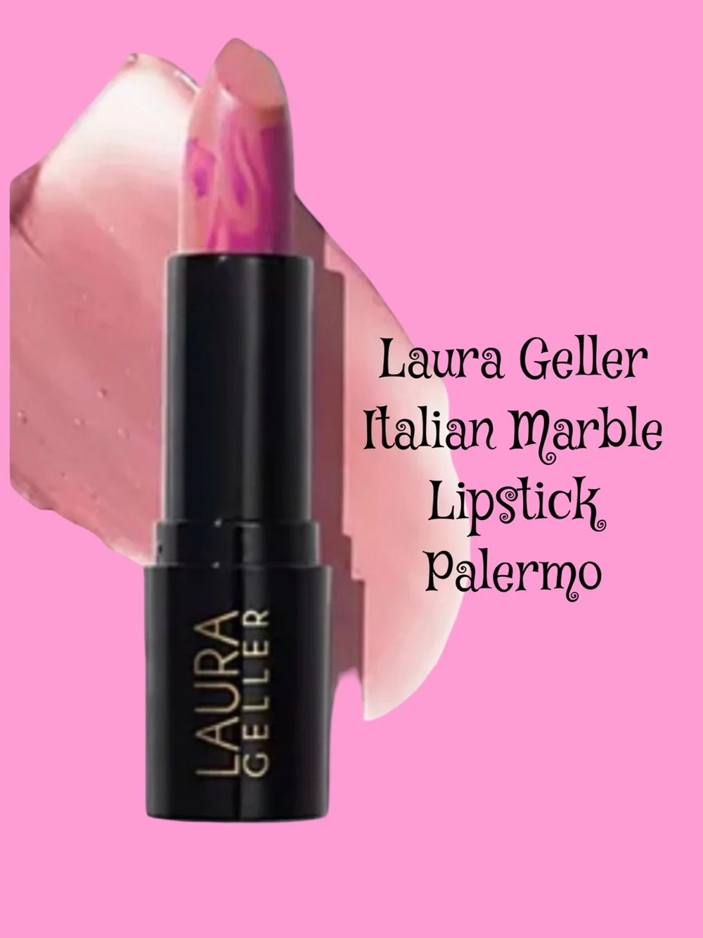 Laura Geller Italian Marble Lipstick - Palermo Pink Swirl